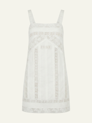 Lace Puzzle Short Dress

