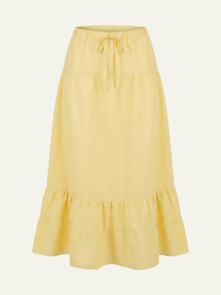 Riley Maxi Skirt   Honeycomb
