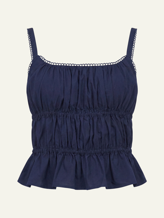 Amelia Top   Navy
