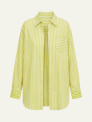 Avril Button Down   Guava
