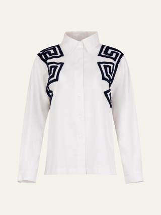 Cabana Long Sleeve Linen Shirt
