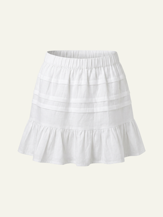 Aurelie Skirt   White
