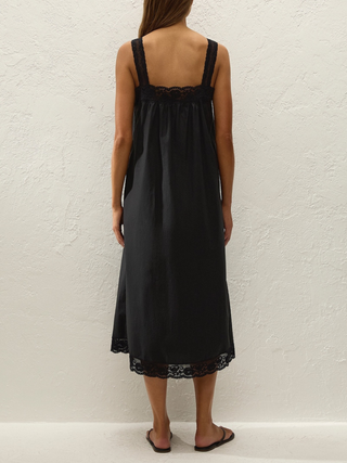 Cristina Midi Dress   Mia Lace Black
