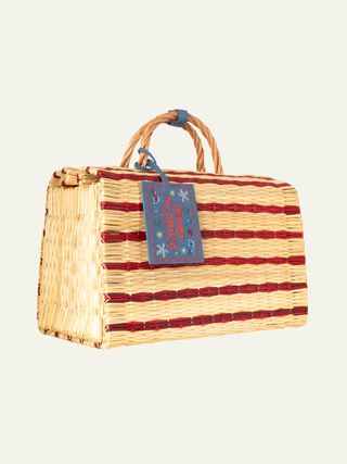 Beach Basket   Red
