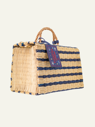 Beach Basket   Navy
