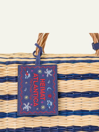 Beach Basket   Navy
