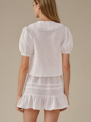 Aurelie Skirt   White
