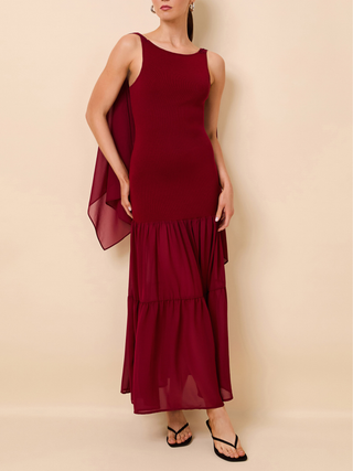 Verity Dress   Sangria
