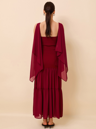 Verity Dress   Sangria
