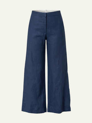 Tailor Linen Pant   Indigo
