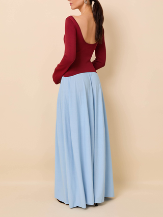 Ambrio Dress   Sangria/Nordic Fog
