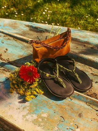 Flo Sandal   Military Green

