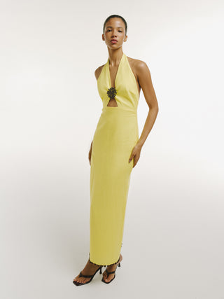 Orly Dress   Banana
