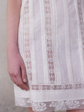 Lace Puzzle Short Dress
