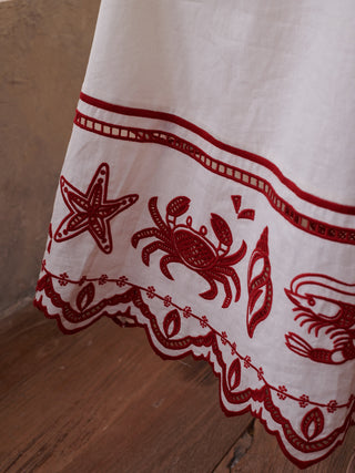 Crab & Shrimp Midi Dress
