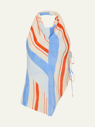 Agave Halter Top   Fresco Stripe
