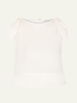 Dixie Tie Top   White
