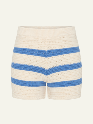 Manon Knit Short   Bleu
