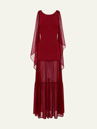 Verity Dress   Sangria
