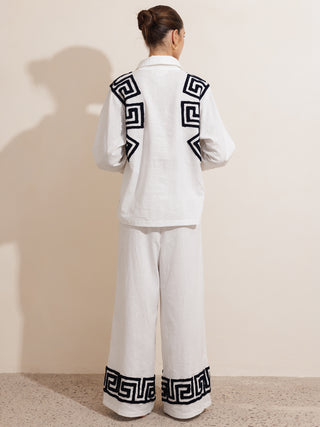Cabana Long Sleeve Linen Shirt
