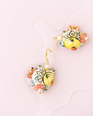 Pesce Rosa Earrings
