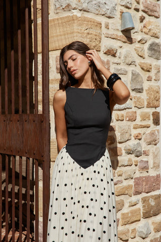 Pamela Dress   Heirloom Dot
