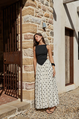 Pamela Dress   Heirloom Dot
