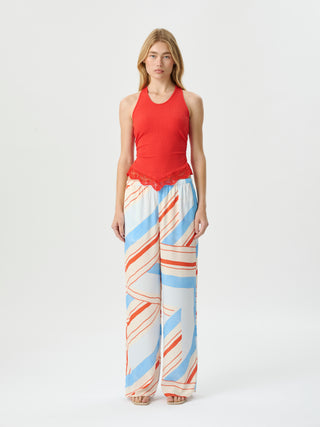 Miles Pant   Fresco Stripe
