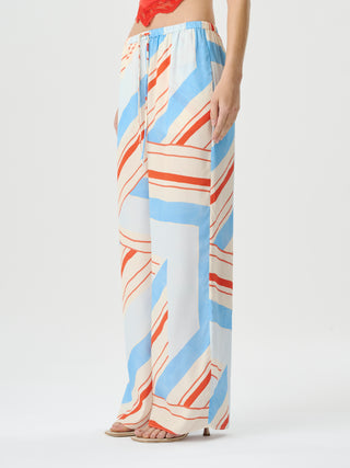 Miles Pant   Fresco Stripe

