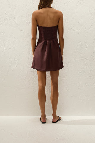 Neves Mini Dress   Port
