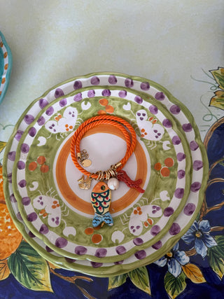 Cord Necklace   Pez Naranja
