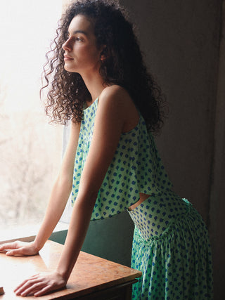 Hydrangea Sleeveless Top
